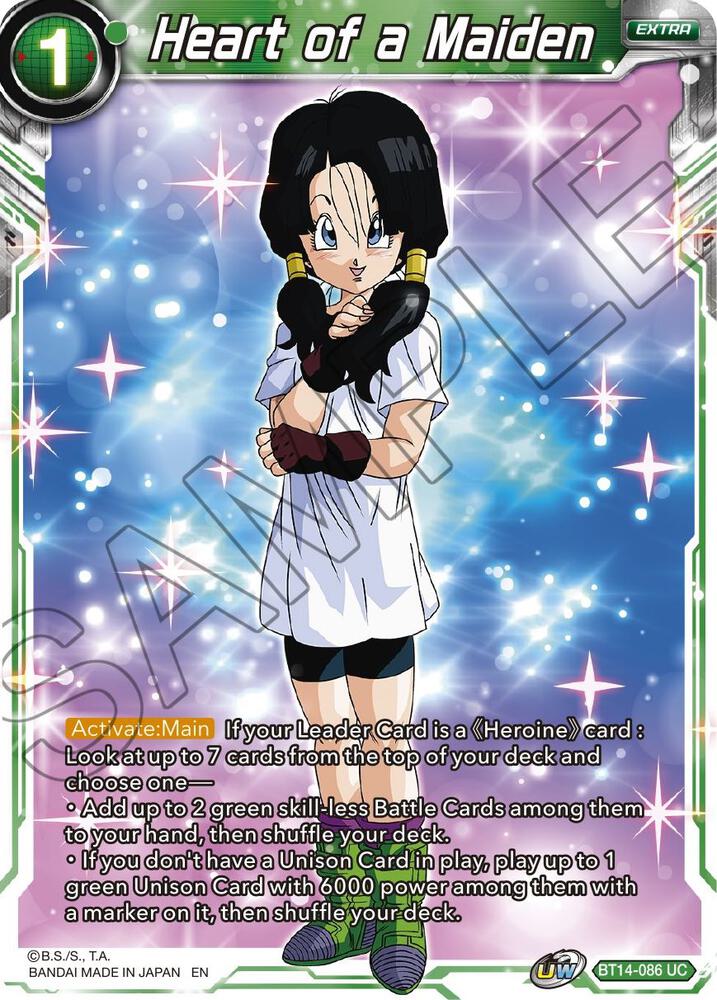 Heart of a Maiden - Cross Spirits - Dragon Ball Super: Masters