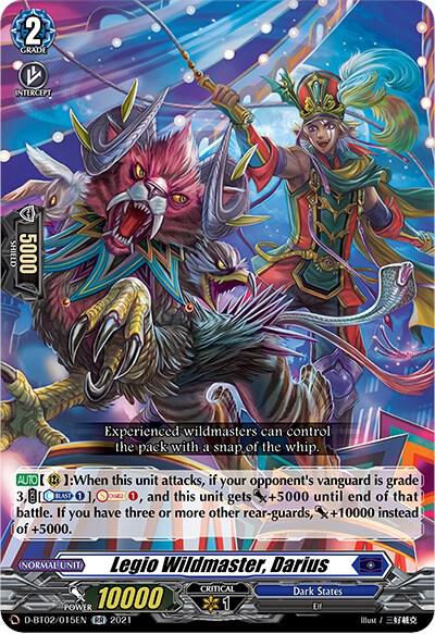 Legio Wildmaster, Darius