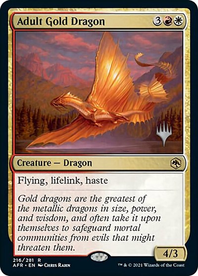 Adult Gold Dragon