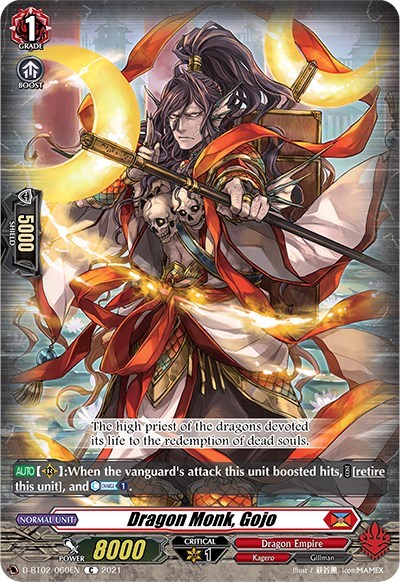 Dragon Monk, Gojo