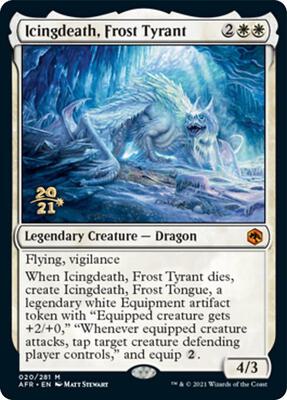 Icingdeath, Frost Tyrant #20 – Prerelease Cards (Mythic)