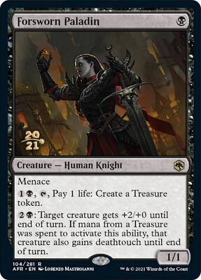 Forsworn Paladin #104 – Prerelease Cards (Rare)