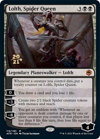 Lolth, Spider Queen - Prerelease Cards - Magic: The Gathering card