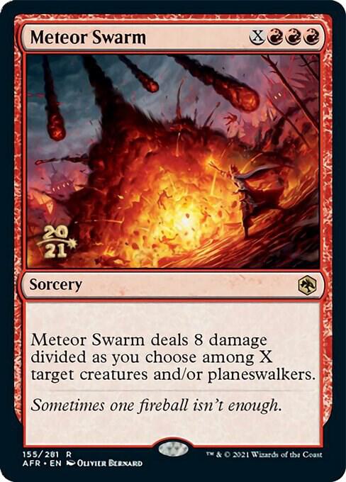 Meteor Swarm #155s — Adventures in the Forgotten Realms Promos