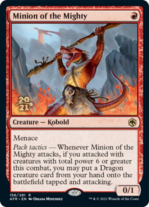 Minion of the Mighty #156s — Adventures in the Forgotten Realms Promos