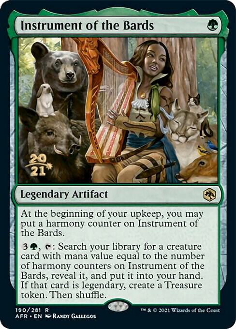 Instrument of the Bards #190s — Adventures in the Forgotten Realms Promos
