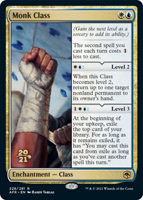 Monk Class #228 – Prerelease Cards (Rare)