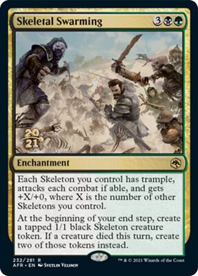 Skeletal Swarming #232 – Prerelease Cards (Rare)