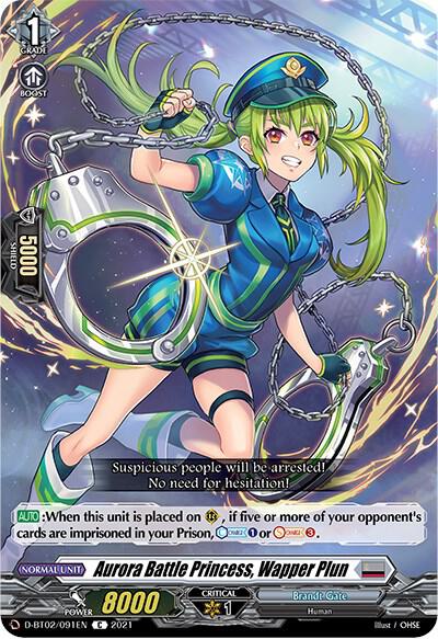 Aurora Battle Princess, Wapper Plun