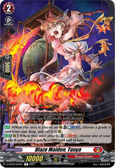 Blaze Maiden, Tanya