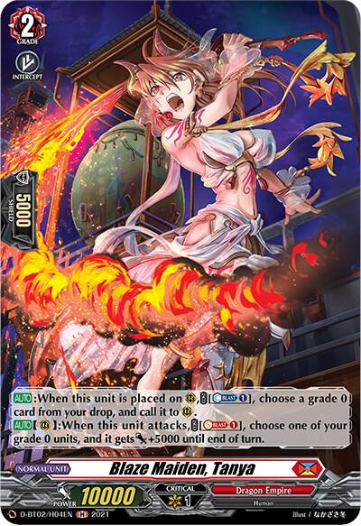 Blaze Maiden, Tanya (Holo)