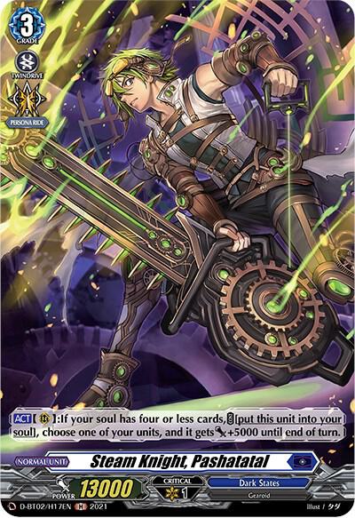 Steam Knight, Pashatatal (Holo)