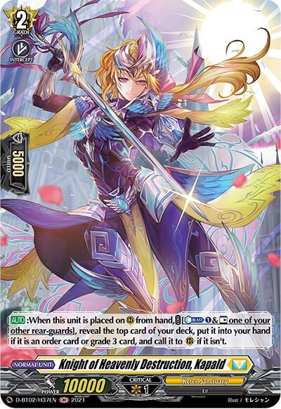 Knight of Heavenly Destruction, Kapald (Holo)