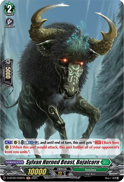 Sylvan Horned Beast, Bojalcorn (Holo)