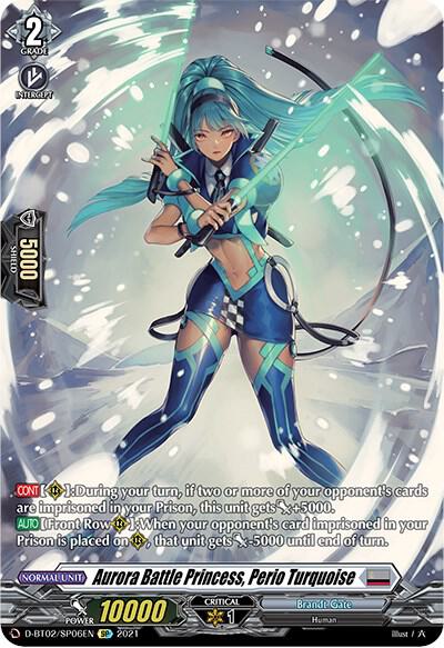 Aurora Battle Princess, Perio Turquoise (SP)