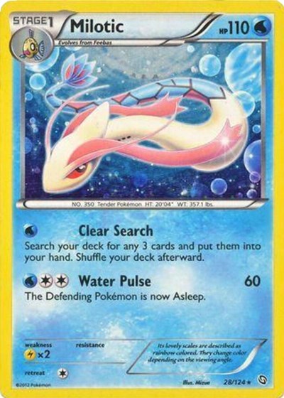 Milotic - 28/124 (Cosmos Holo)