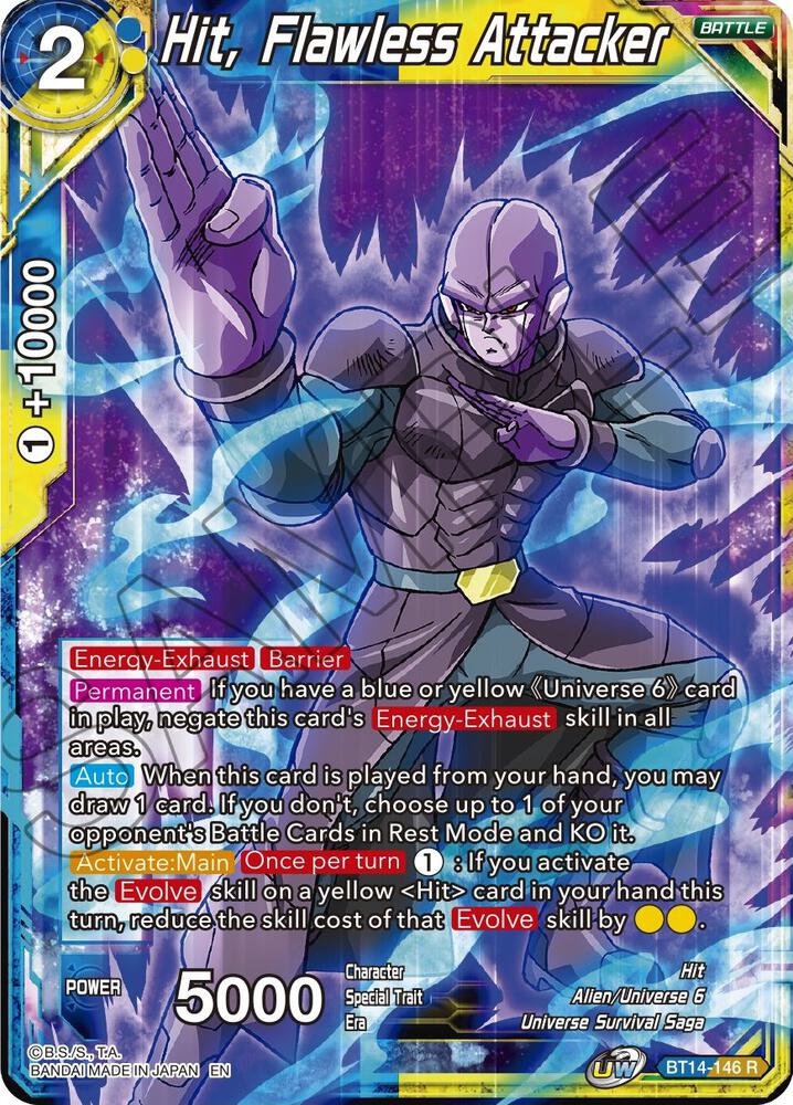 Hit, Flawless Attacker - Cross Spirits - Dragon Ball Super: Masters