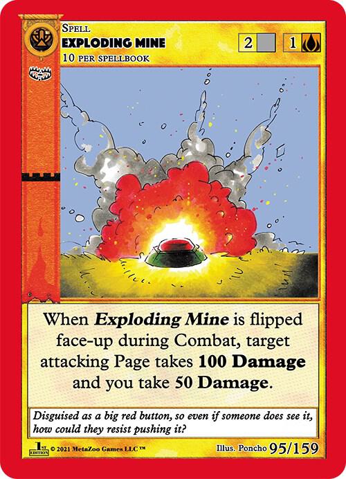 Exploding Mine