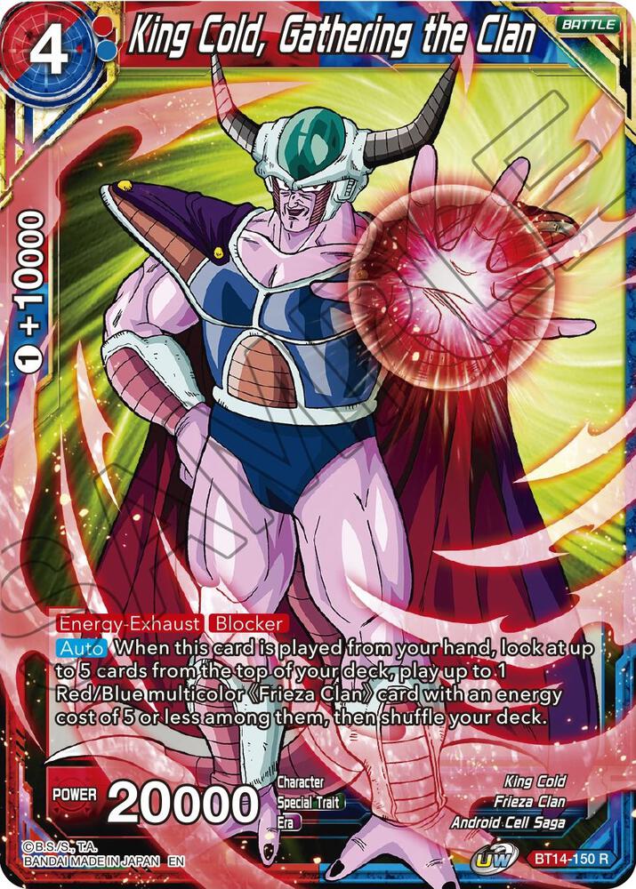 King Cold, Gathering the Clan - Cross Spirits - Dragon Ball Super