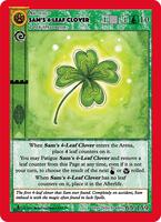 ＊Clover＊ Grass Green Clover Keychain