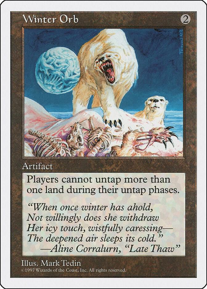 Winter Orb - Fifth Edition - Magic: The Gathering - TCGplayer.com