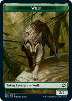 Wolf // Vecna Double-Sided Token - Adventures in the Forgotten