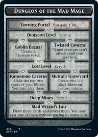 Dungeon of the Mad Mage Token (AFR)