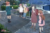 Bushiroad Rubber Mat Collection V2 Vol.33: Non Non Biyori Non Stop - Key Visual · Bushiroad Playmats