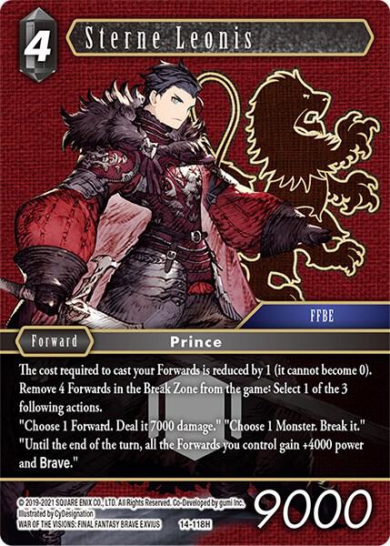 Sterne Leonis - Opus XIV: Crystal Abyss - Final Fantasy TCG