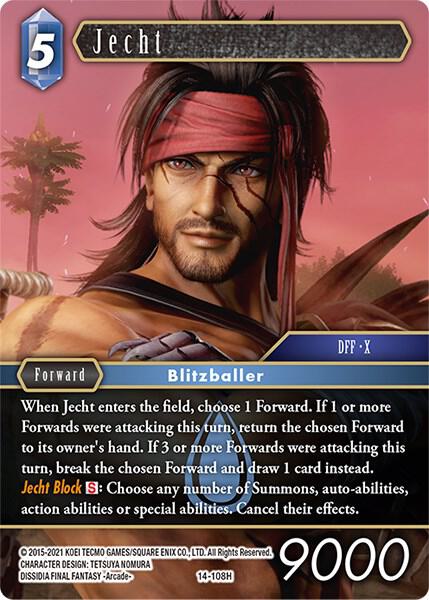 Jecht - Opus XIV: Crystal Abyss - Final Fantasy TCG - TCGplayer.com