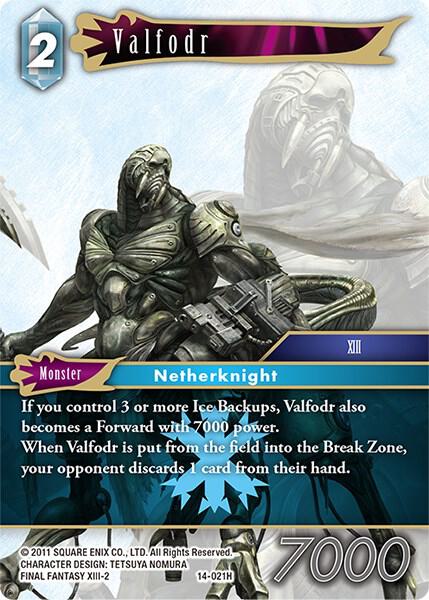 Valfodr - Opus XIV: Crystal Abyss - Final Fantasy TCG - TCGplayer.com