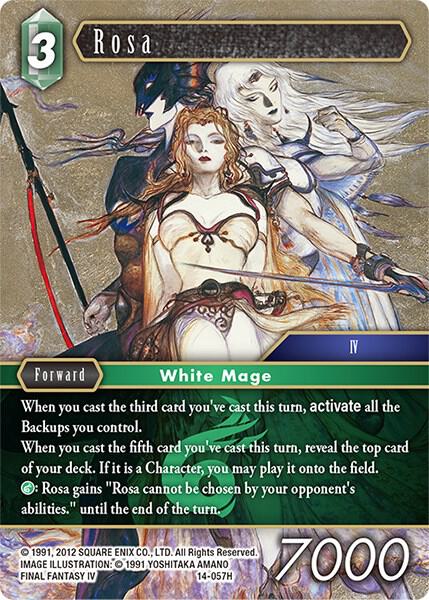 Rosa - Opus XIV: Crystal Abyss - Final Fantasy TCG - TCGplayer.com