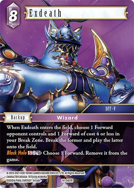 Exdeath - Opus XIV: Crystal Abyss - Final Fantasy TCG - TCGplayer.com