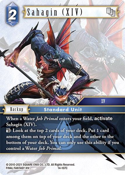 sahagin final fantasy mtg - 71 - C-AC Sahagin (XIV) - Opus XIV: