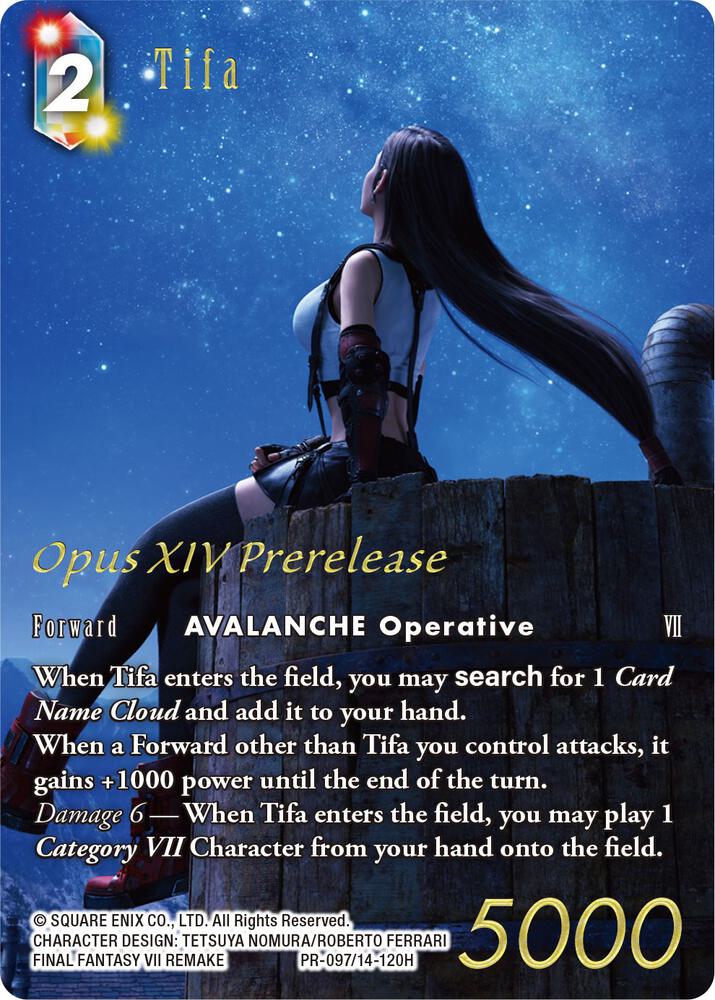 Tifa (Prerelease Promo) - FF: Promo Cards - Final Fantasy