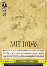 Wanted Poster (A) - The Seven Deadly Sins