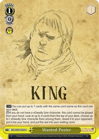 Wanted Poster (D) - The Seven Deadly Sins