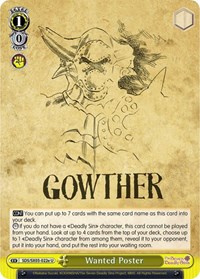 Wanted Poster (E) - The Seven Deadly Sins
