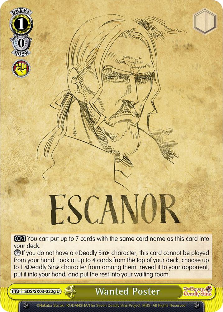 Wanted Poster (G)