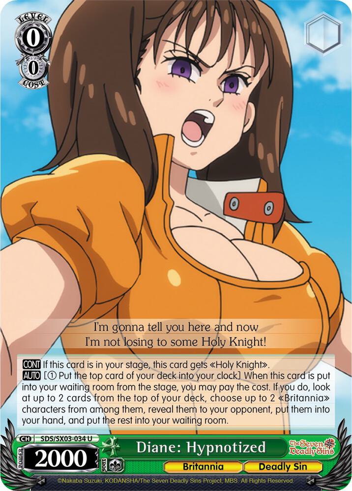 Diane: Hypnotized