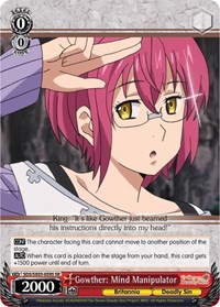 Gowther: Mind Manipulator (SR) - The Seven Deadly Sins