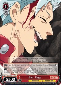 Ban: Rage - The Seven Deadly Sins