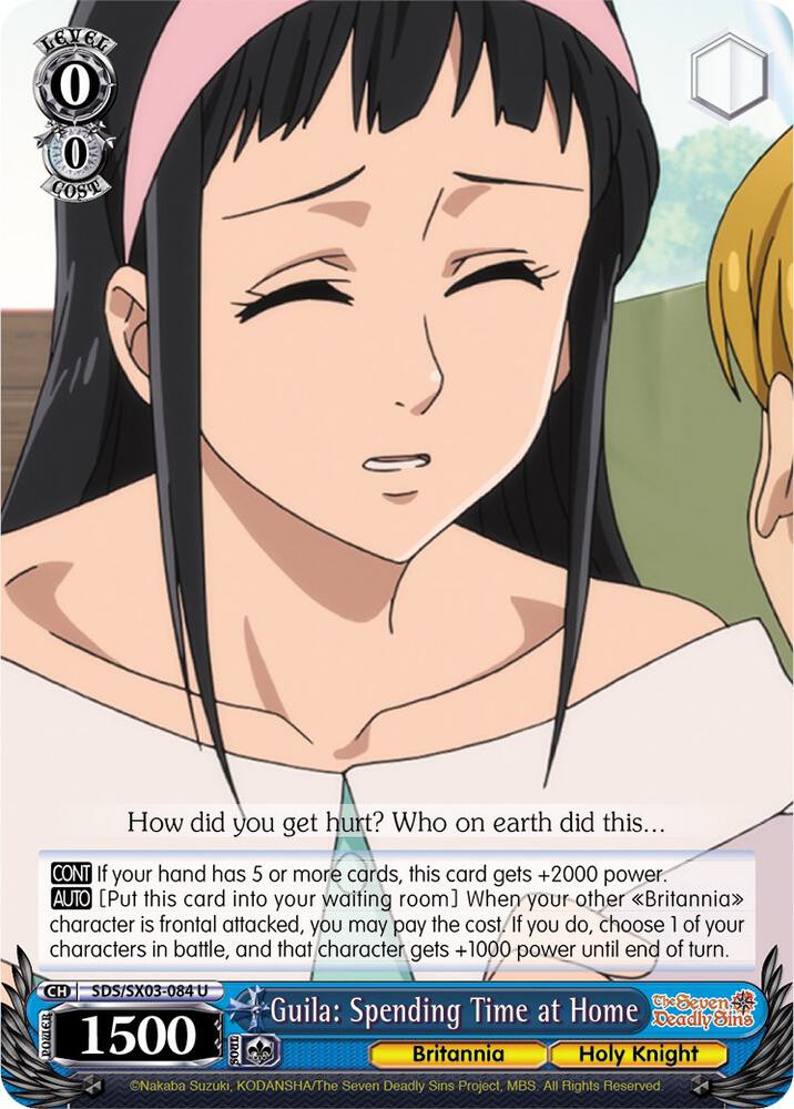 Guila Spending Time at Home The Seven Deadly Sins Weiss Schwarz