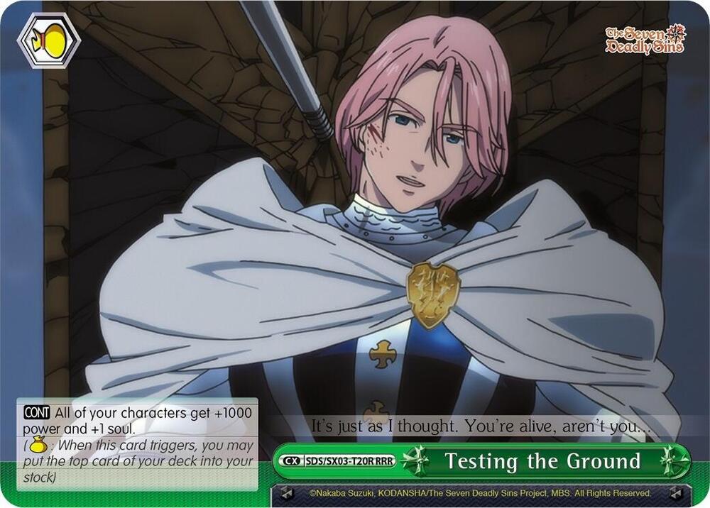 Testing the Ground (RRR)
