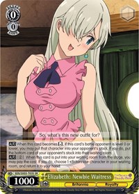 Elizabeth: Newbie Waitress (SR) - The Seven Deadly Sins