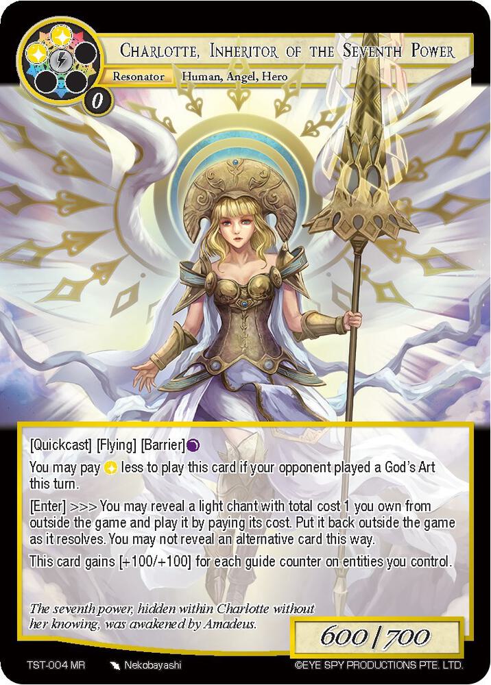 Charlotte, Inheritor of the Seventh Power