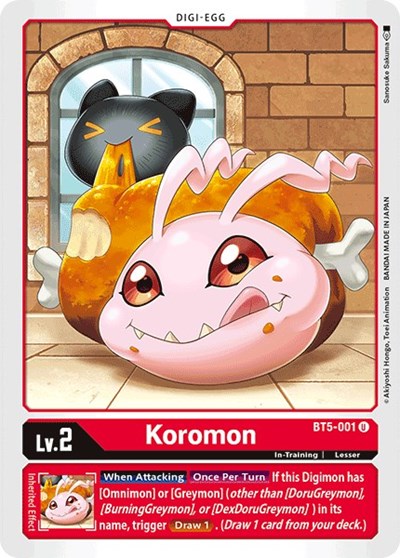 Koromon BT5 001 Premier TO Event June 2021