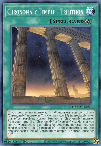 Chronomaly Temple Trilithon