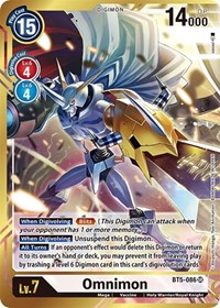 Omnimon (Alternate Art - sasasi) - Battle of Omni - Digimon card
