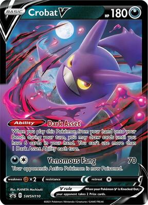Crobat V - SWSH110